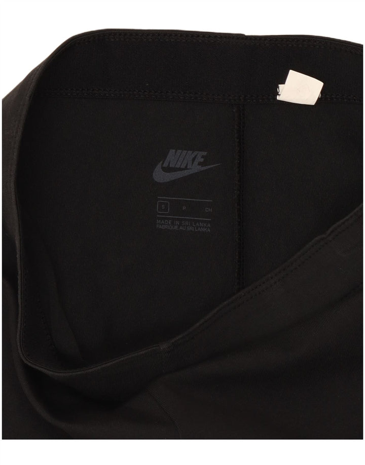 Nike ženske grafičke tajice UK 10 male crne