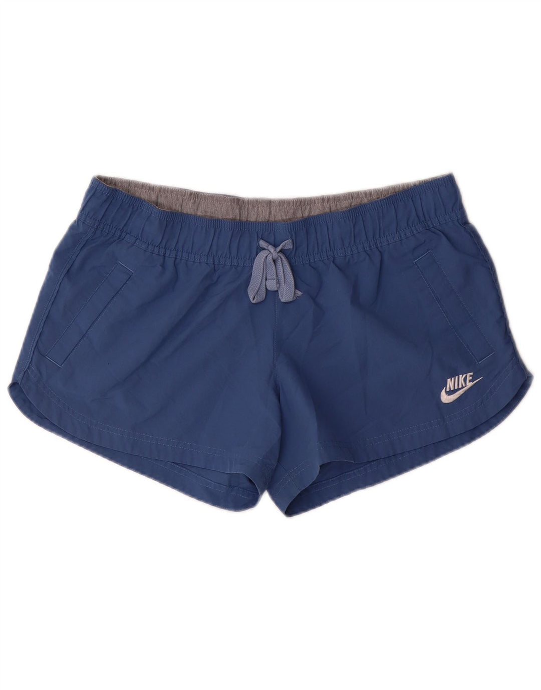 NIKE ženske sportske kratke hlače US 12/14 veliki plavi poliester