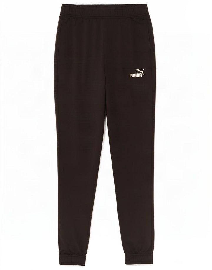 Puma muške trenirke Hlače Joggers Male crne poliesterske