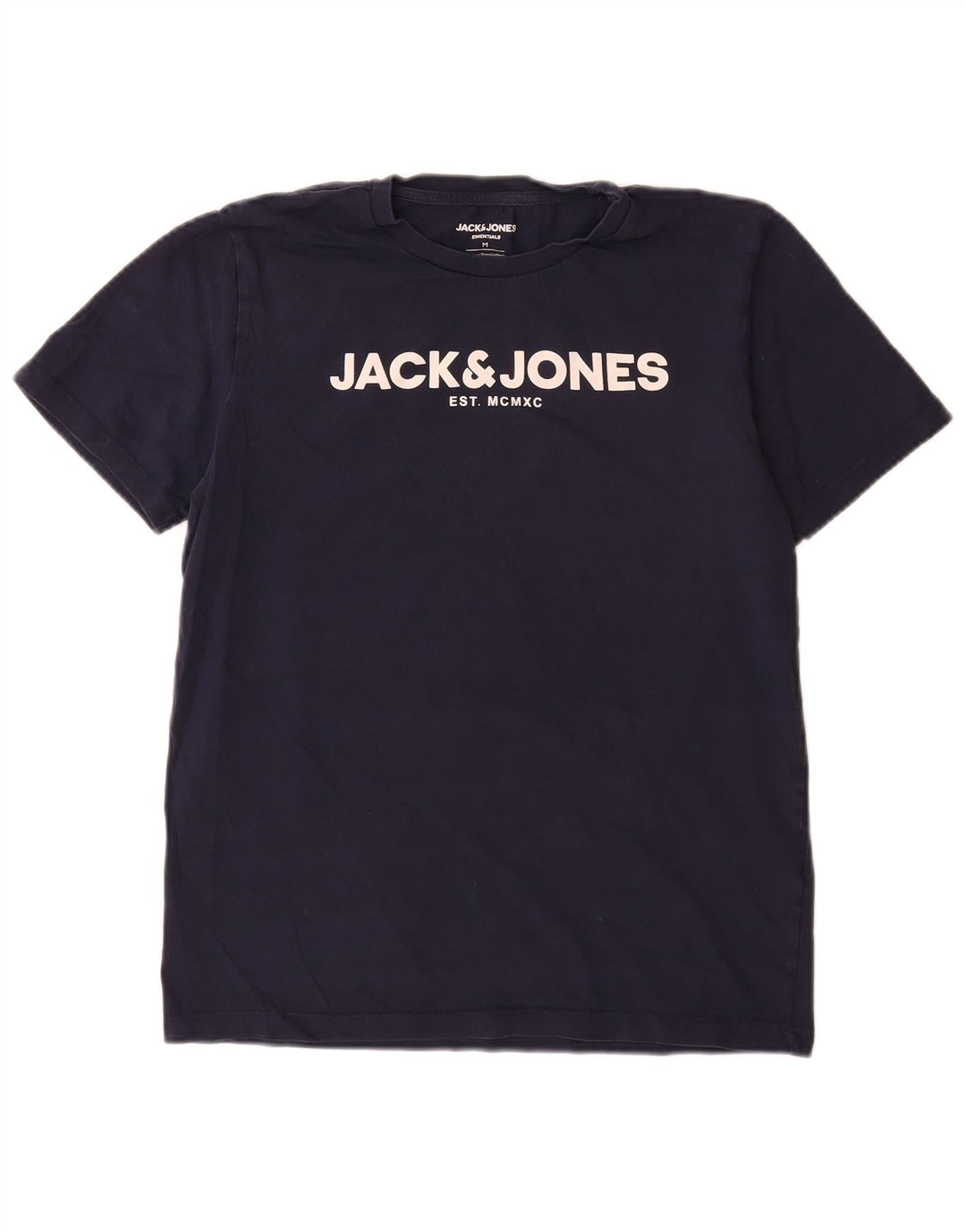 Jack & Jones muška majica kratkih rukava srednje veličine tamnoplavi pamuk