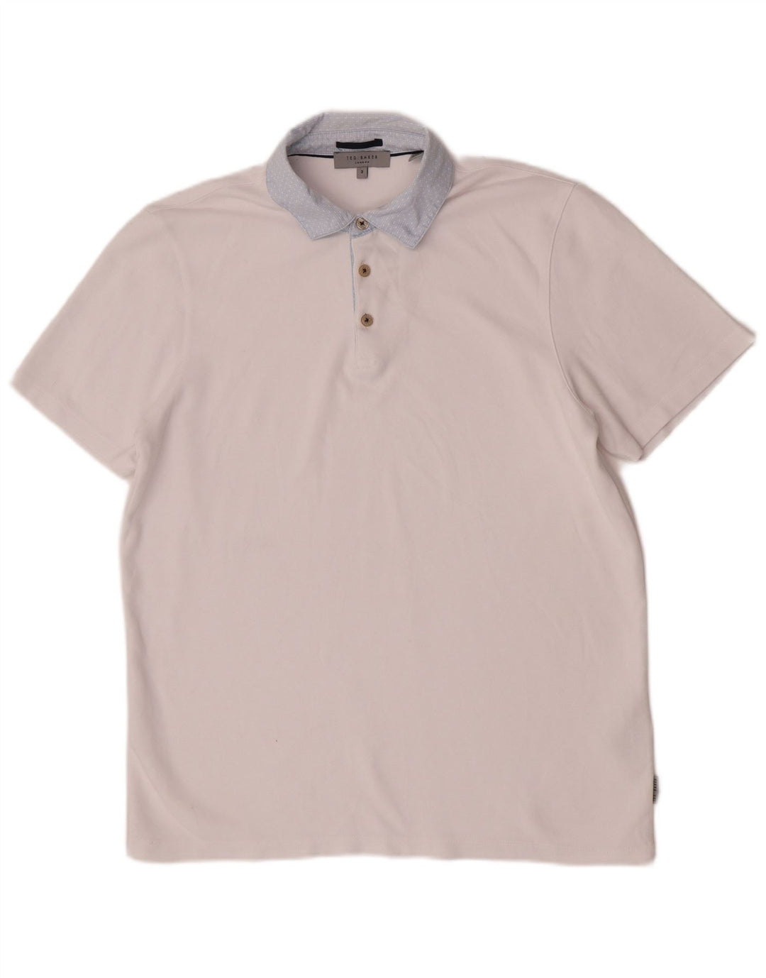 Ted Baker muška polo majica veličine 3 srednje bijele viskoze