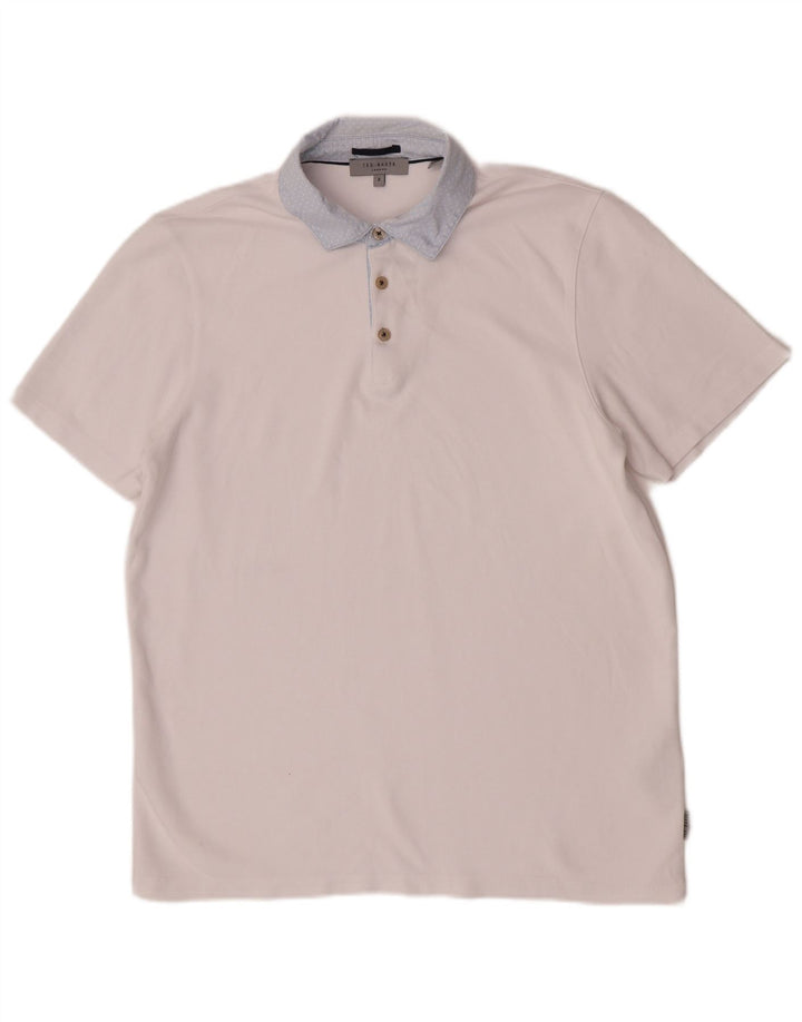 Ted Baker muška polo majica veličine 3 srednje bijele viskoze