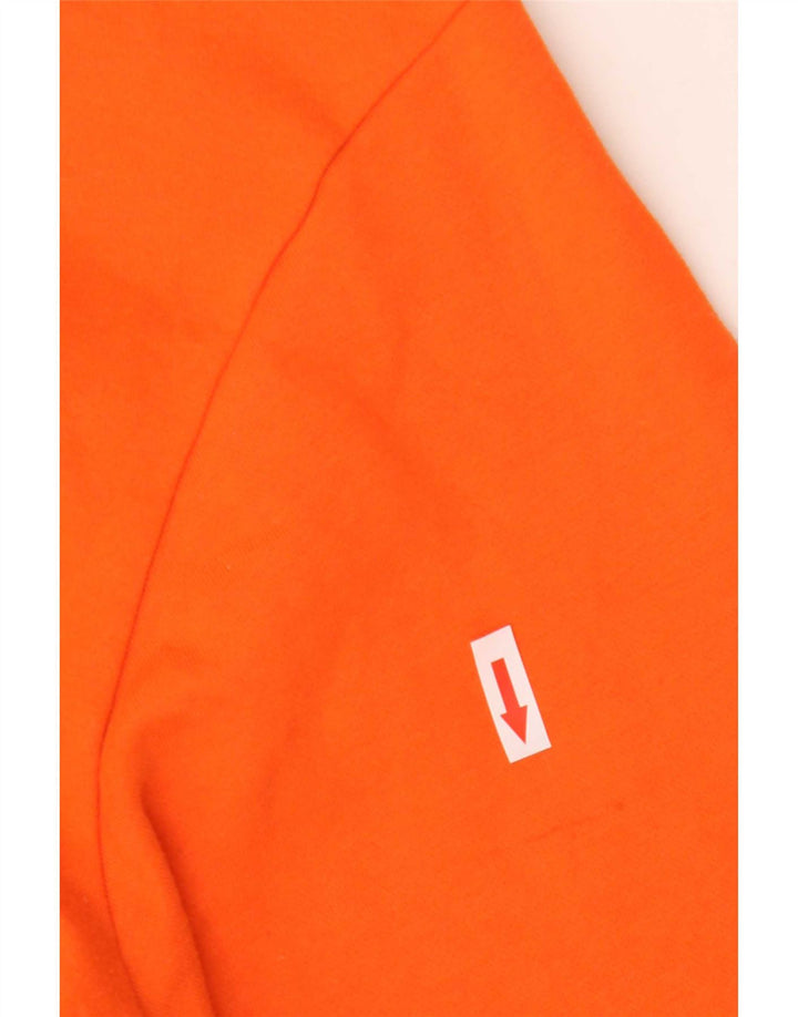 Adidas muški džemper s grafičkim motivima 2XL narančasti pamuk