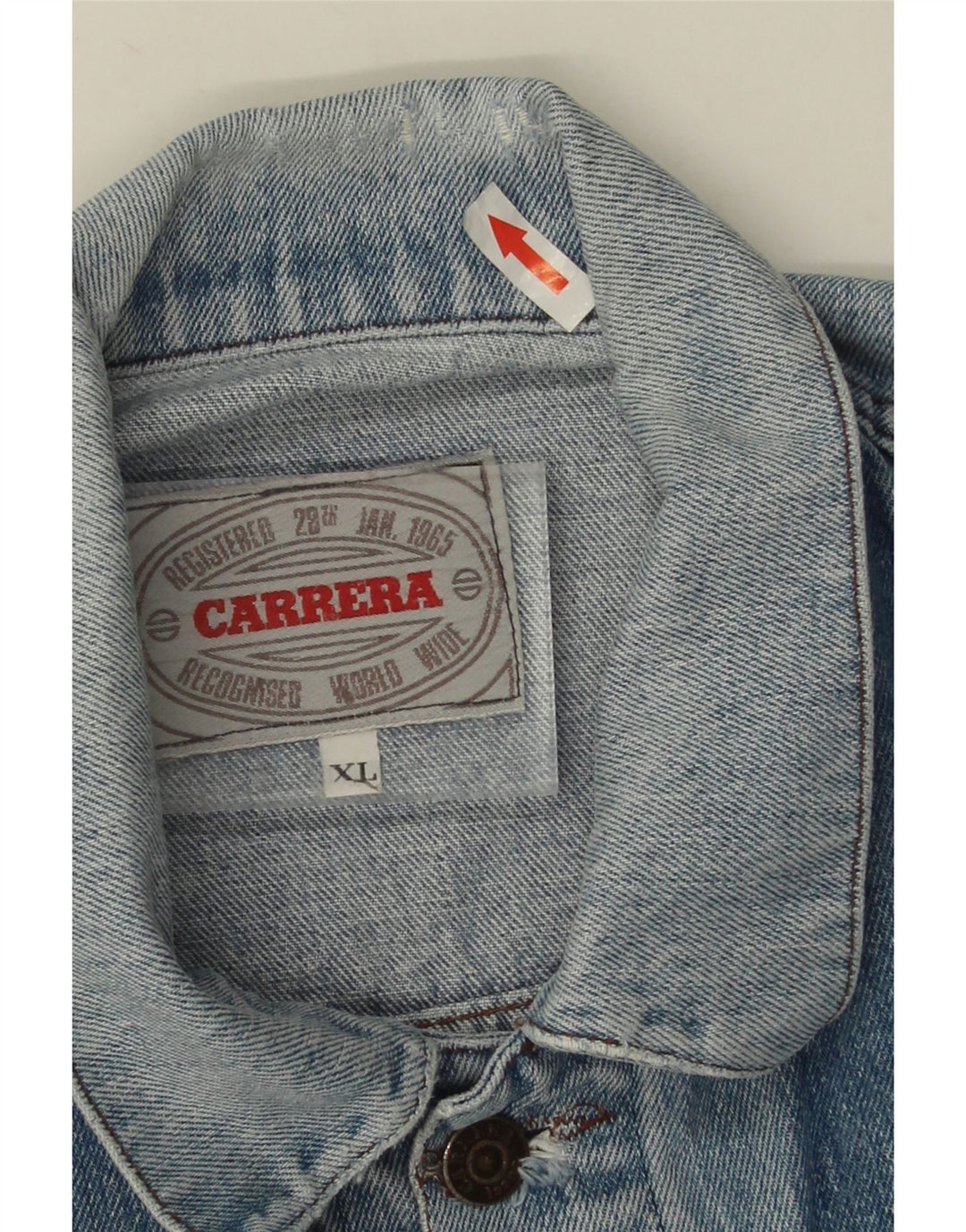 Carrera ženska traper jakna UK 42 XL plava