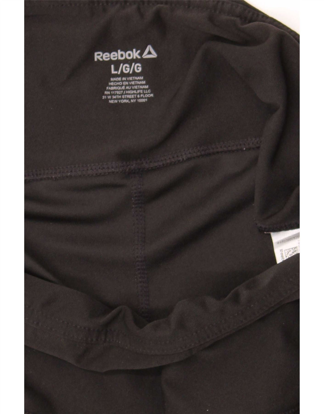 Reebok Ženske Graphic Capri Leggings UK 14 Large Black