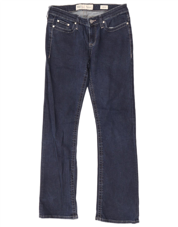 BKE ženske traperice Payton Regular Fit Bootcut W28 L31 tamnoplavi pamuk