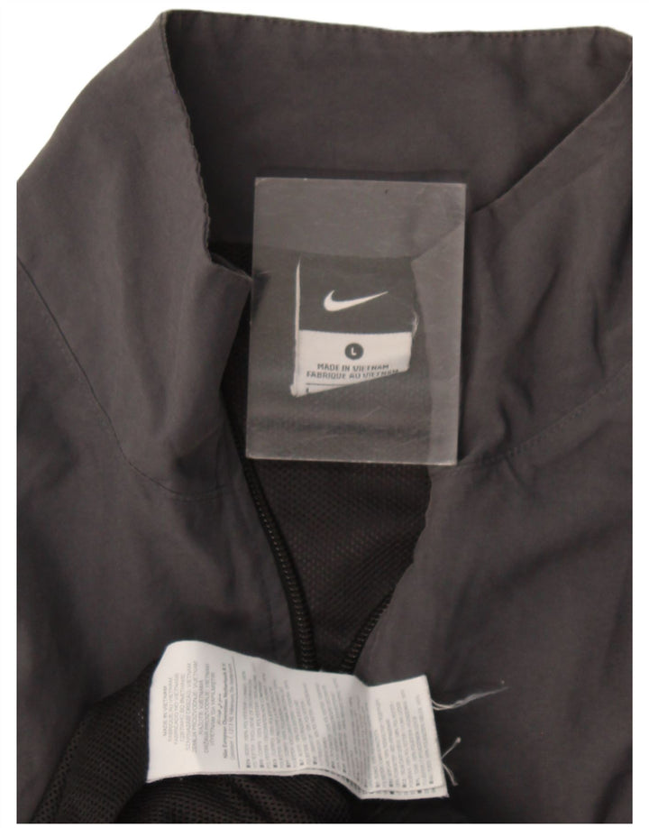 Nike muška gornja jakna trenirke Large Grey Colourblock poliester