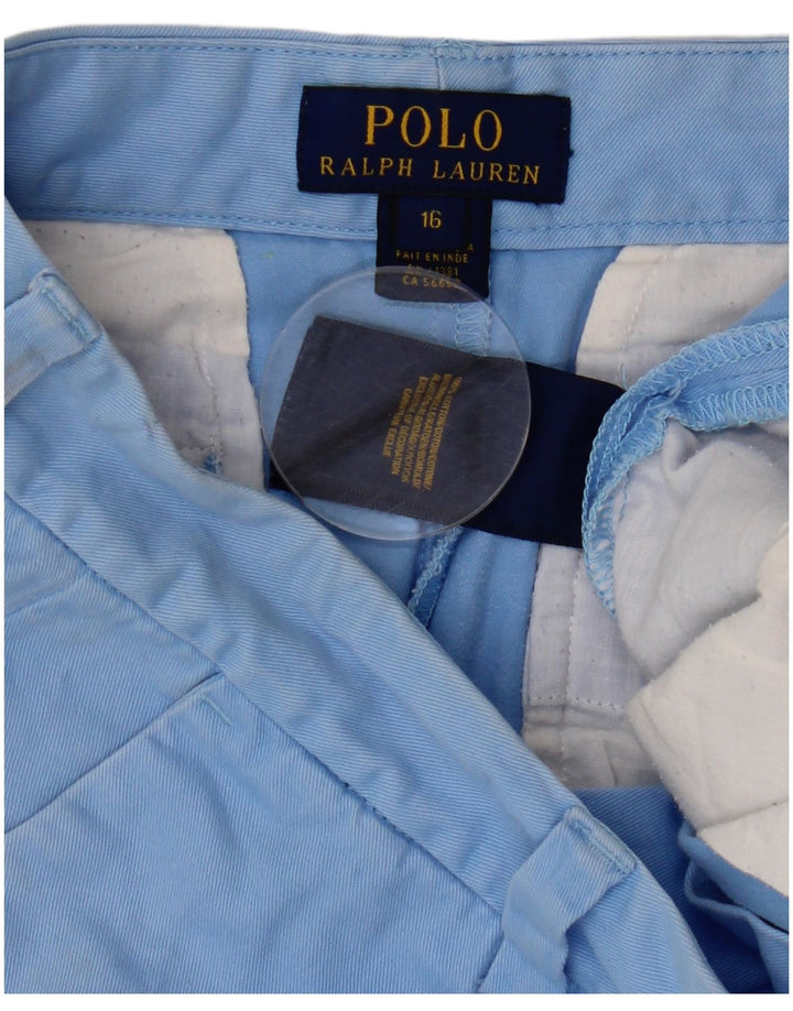 POLO RALPH LAUREN Chino kratke hlače za dječake 15-16 godina W30 plavi pamuk