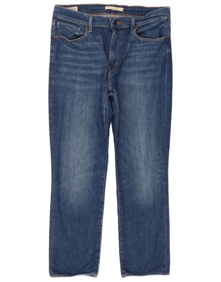 Levi's ženske ravne traperice visokog struka 724 W32 L26 plave