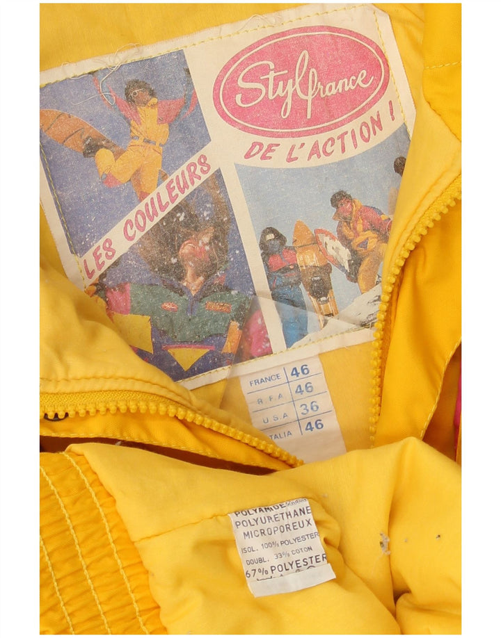Vintage muška skijaška jakna IT 46 mali raznobojni poliamid u boji