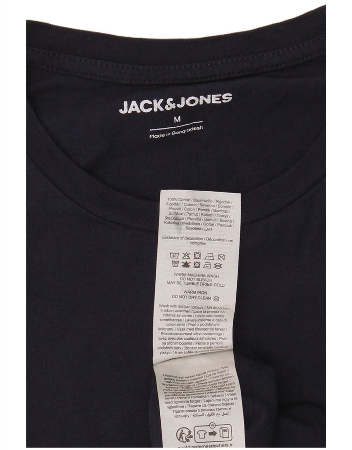 Jack & Jones muška majica kratkih rukava srednje veličine tamnoplavi pamuk