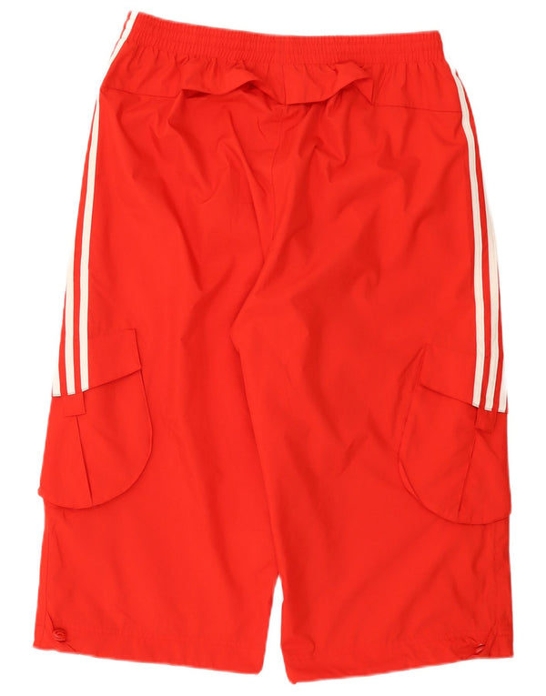 Adidas muške bermuda kargo sportske kratke hlače veliki crveni najlon