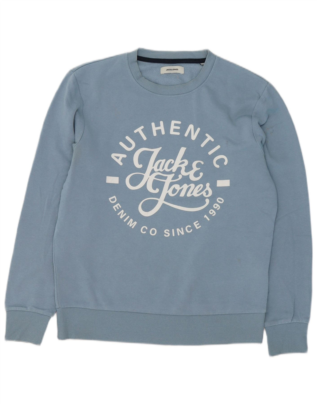 Jack & Jones muška majica s grafičkim motivima srednje plavi pamuk