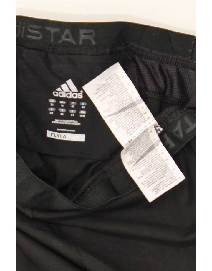 Adidas ženske Climacool Capri tajice UK 14 Srednji crni poliester