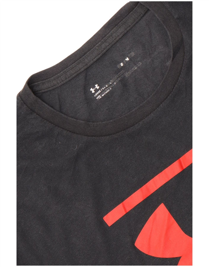 Under Armour muška grafička majica srednje crna