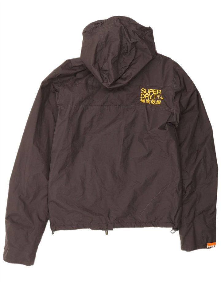 SUPERDRY ženska velika vjetrovka s kapuljačom UK 10 Mala smeđa