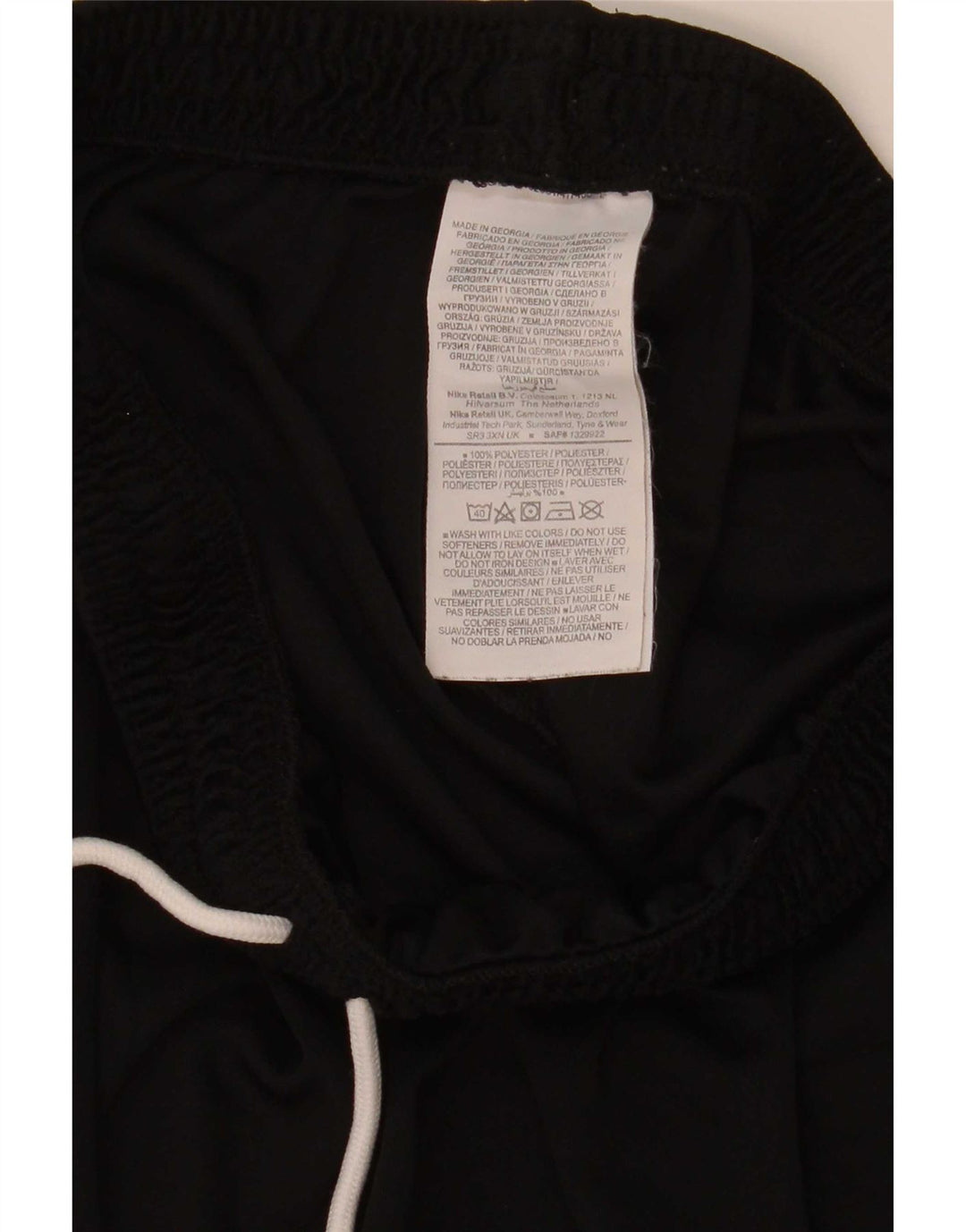 Nike muške Dri Fit sportske kratke hlače, veliki crni poliester