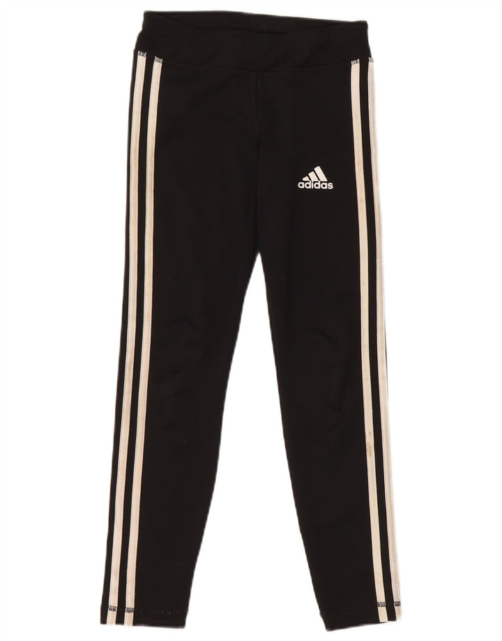 Adidas tajice za djevojčice 9-10 godina crne poliesterske