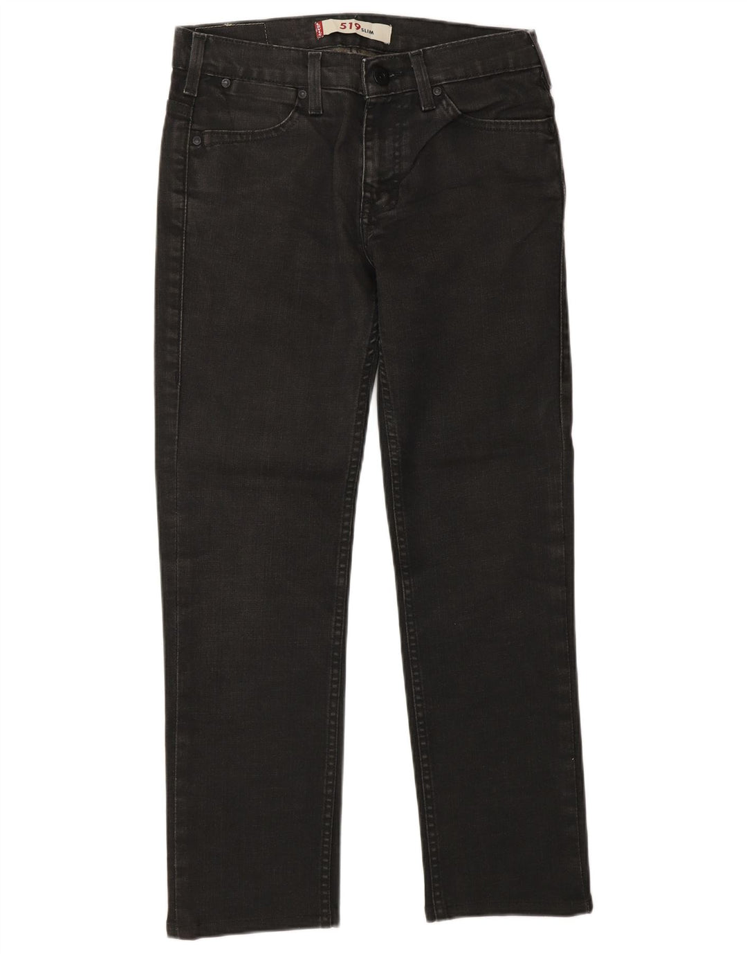 LEVI'S Ženske 519 uske traperice W29 L32 Sivi pamuk