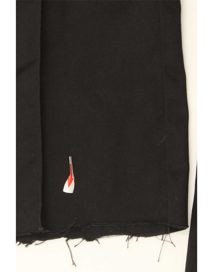 Dickies muške ravne chino hlače W36 L29 crni poliester