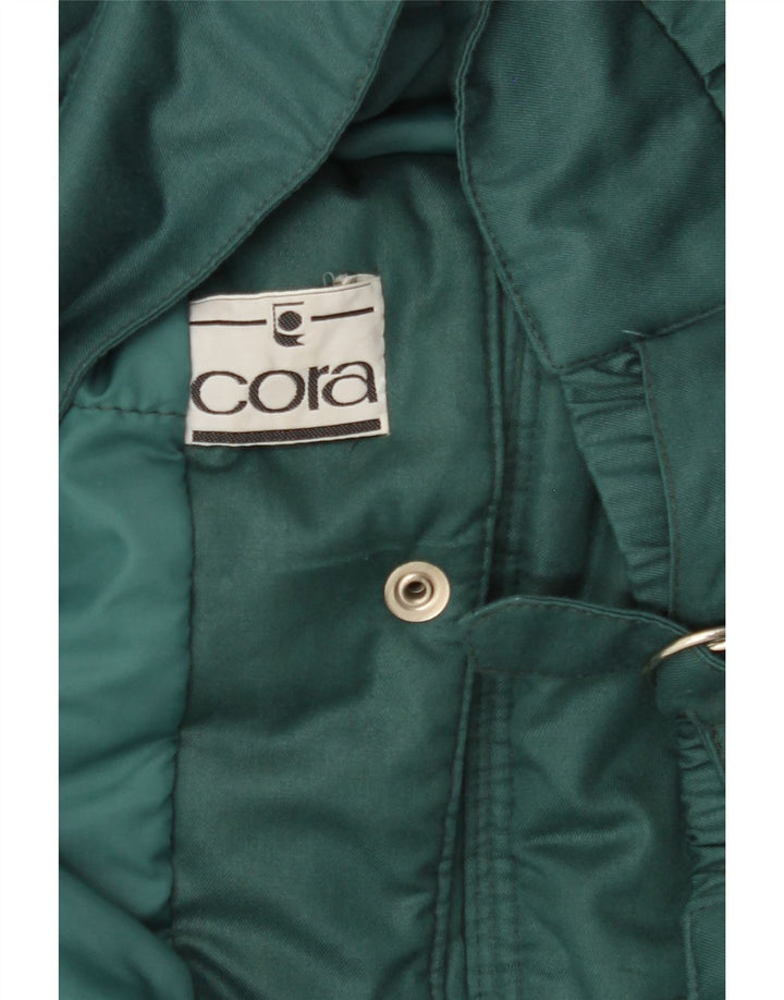 VINTAGE Womens Bomber Jacket UK 20 2XL Green Vintage Vintage and Second-Hand Vintage from Messina Hembry 