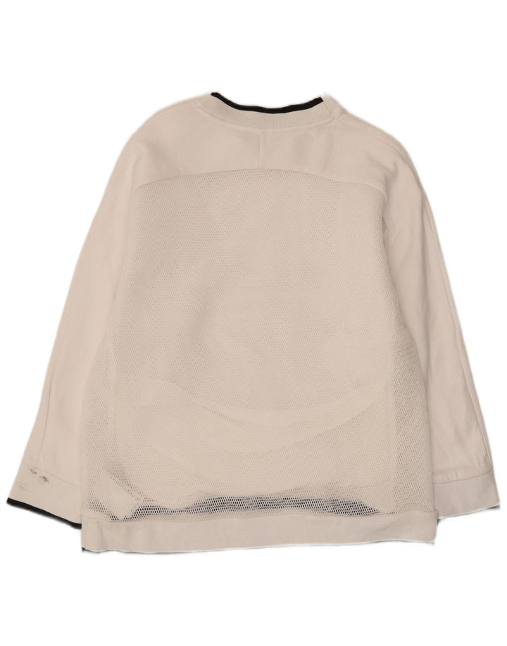 Puma ženski džemper s grafičkim motivima UK 10 Small White Cotton