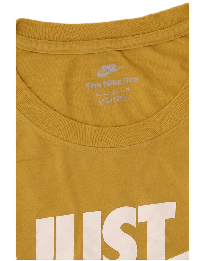 Nike muška majica s grafičkim motivima XL žuta