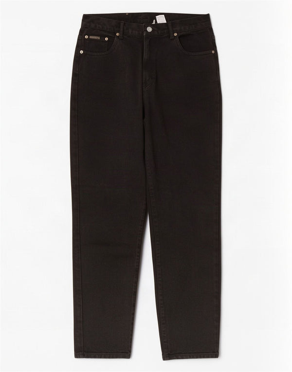 Calvin Klein ženske sužene traperice visokog struka US 12 Large W28 L29 crne