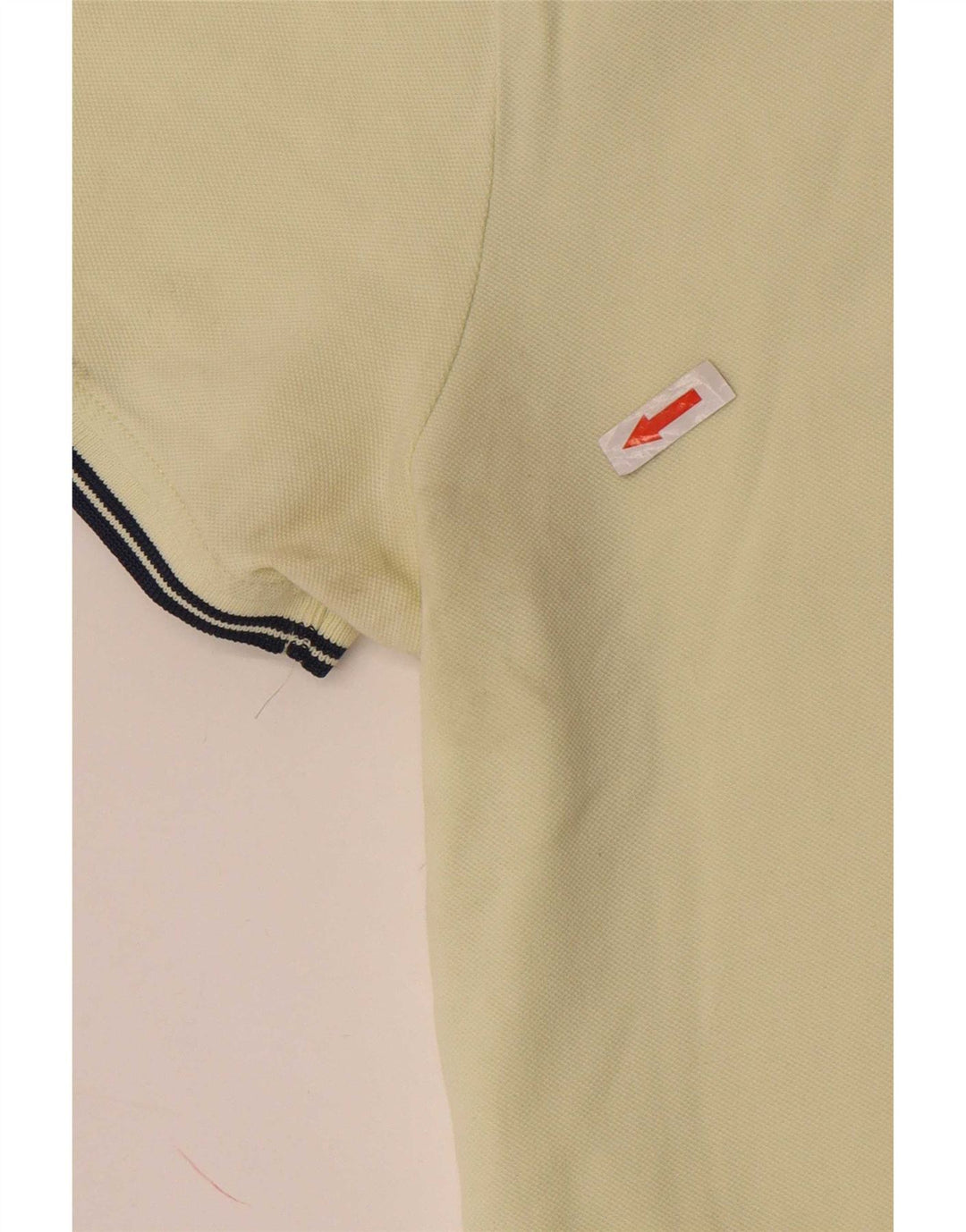 Blauer muška polo majica XL žuti pamuk