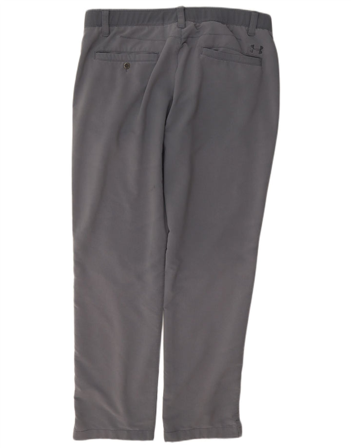 Under Armour muške ravne chino hlače W38 L32 sive