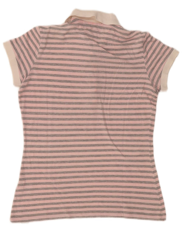 Converse ženska polo majica UK 10 pamuk na male ružičaste pruge
