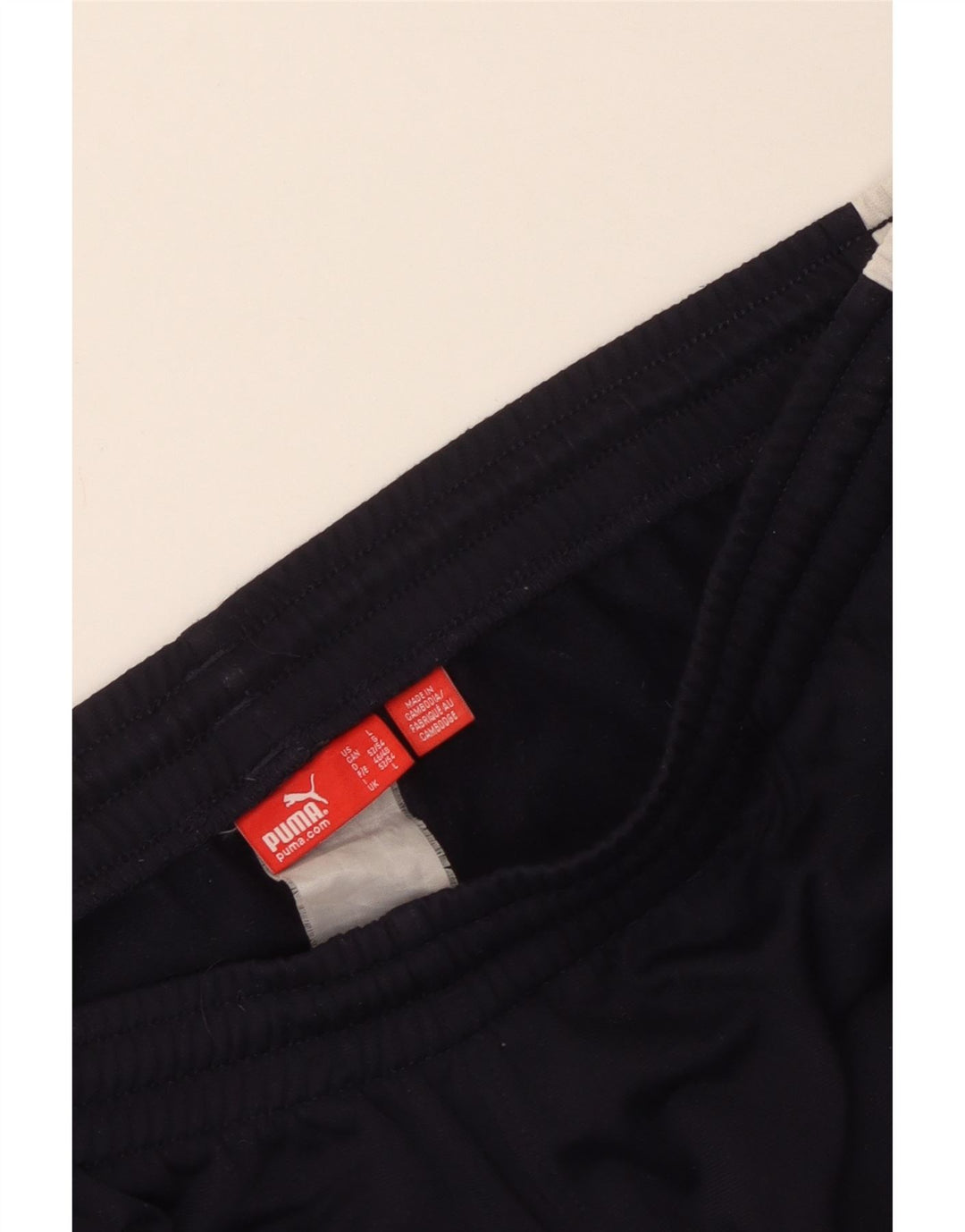 Puma muške hlače za trenirku Large Navy Blue Colourblock