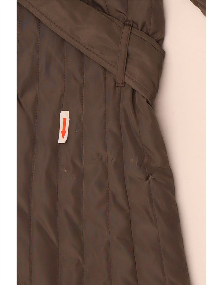 Michael Kors ženska prošivena jakna UK 18 XL smeđi poliester