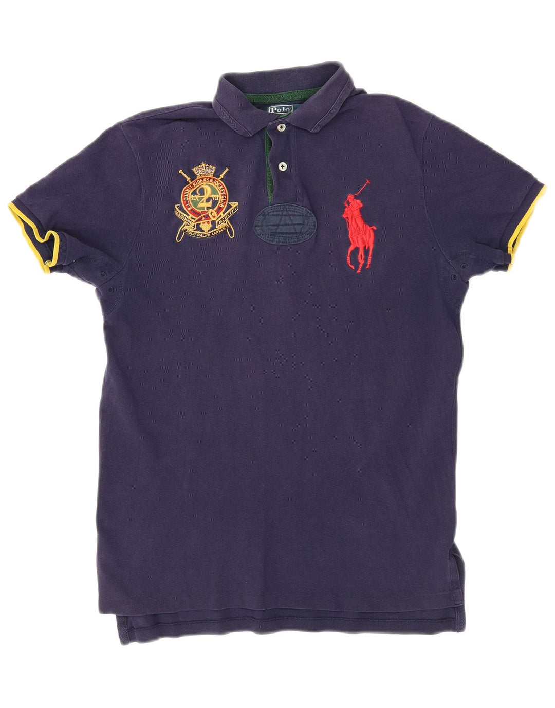 Polo Ralph Lauren muška polo majica prilagođenog kroja srednje tamnoplava
