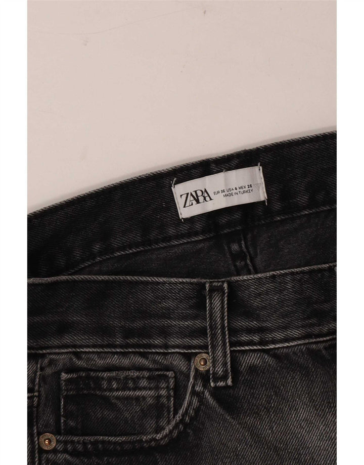 Zara ženske lepršave traperice EU 36 XS W26 L30 sive