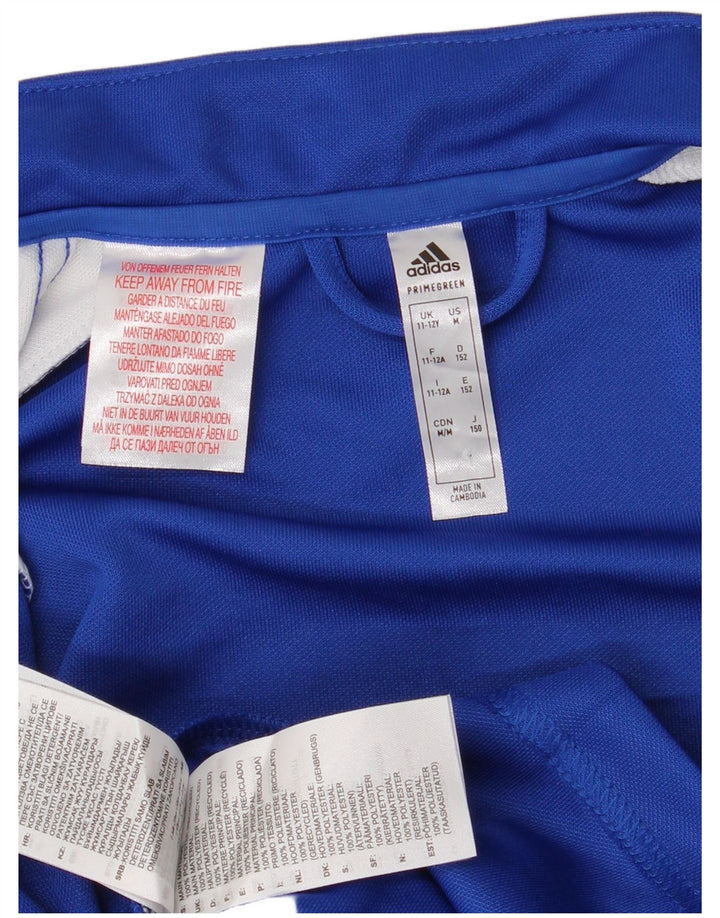 Adidas Boys Aeroready trenirka gornja jakna 11-12 godina plava poliester