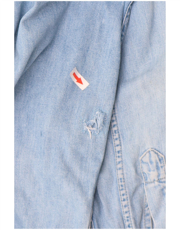 Levi's muška traper košulja velika plava pamuk