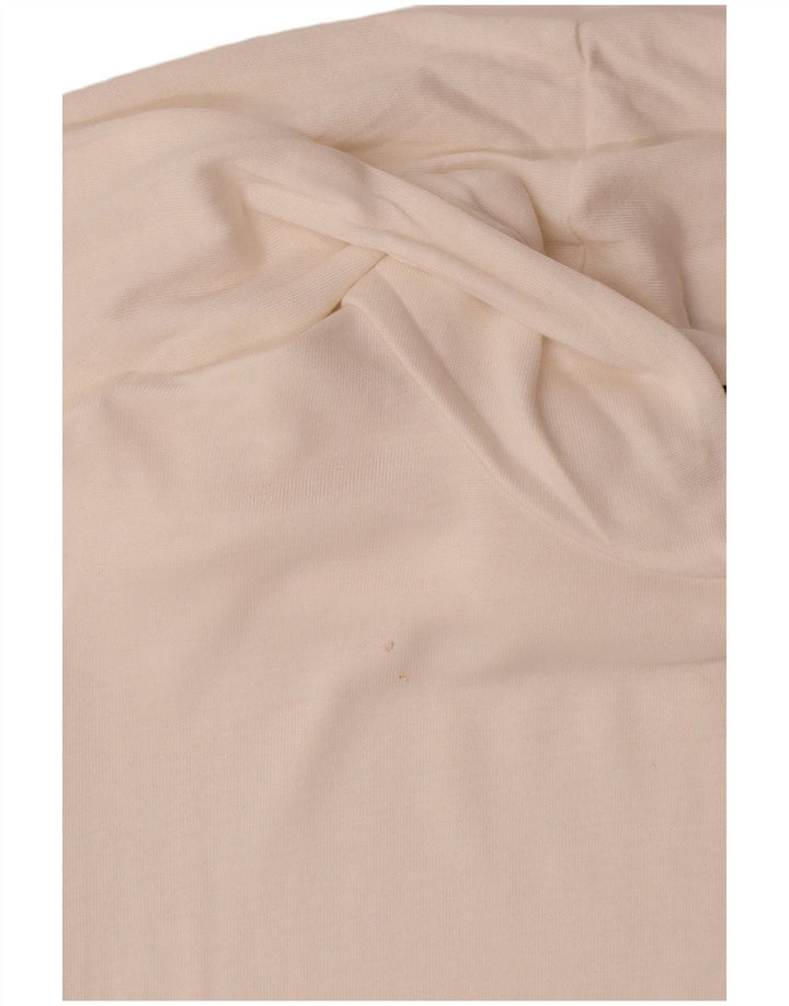 Ženska majica s kapuljačom Massimo Dutti UK 12 Srednje bijeli liocel