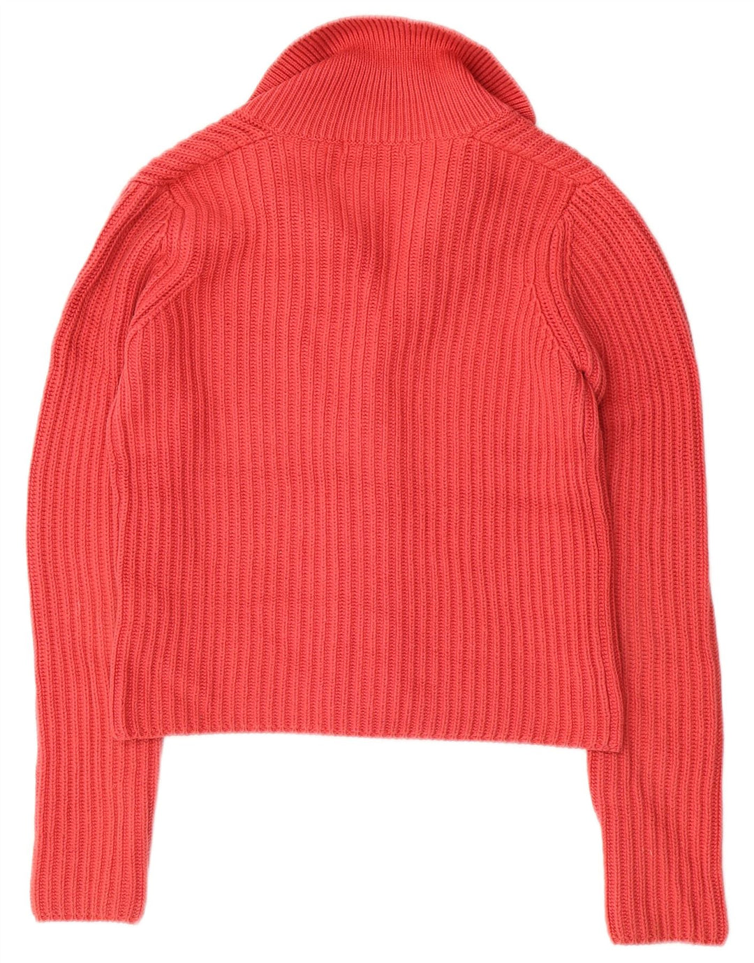 Massimo Dutti ženski kardigan pulover UK 10 Mali crveni pamuk