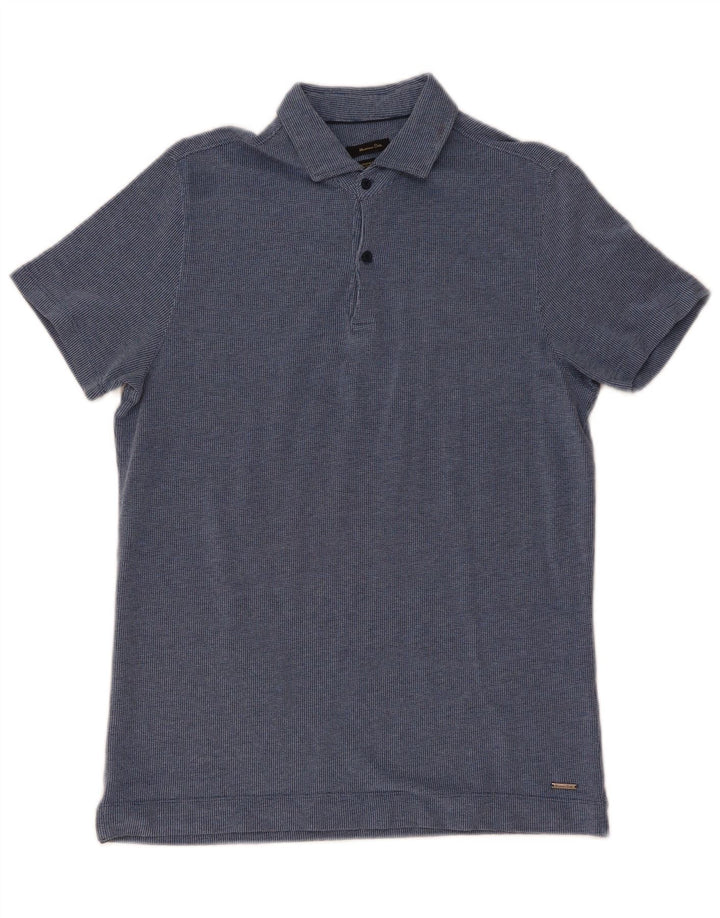 Massimo Dutti muška polo majica velika tamnoplava pamuk