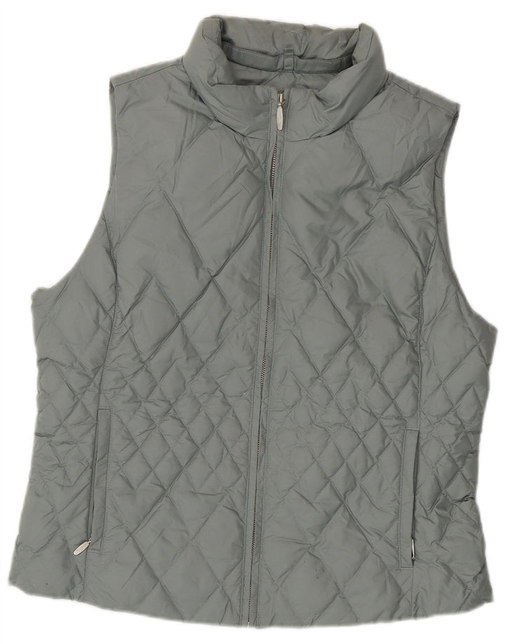 Eddie Bauer Ženska podstavljena jakna UK 16 velika plava poliester