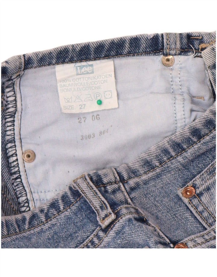 Ženske traperice Lee Bootcut W27 L28 Plavi pamuk