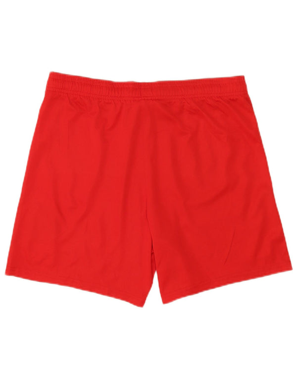 Nike Mens Western Sydney Wanderers FC Sport Shorts Small Red Polyester