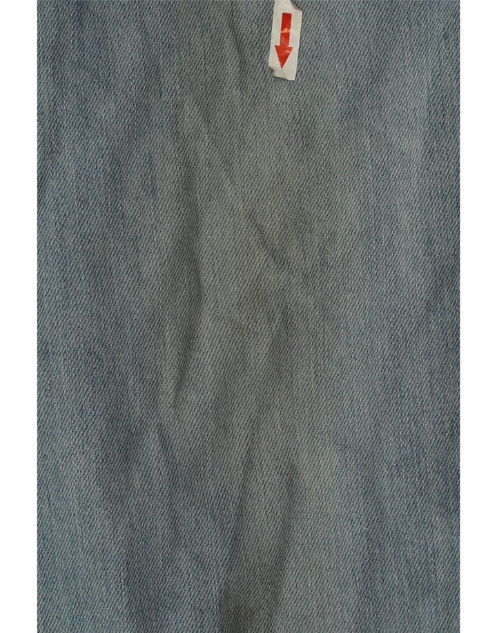 Lee Mens Brooklyn Straight Jeans W36 L30 Plavi pamuk