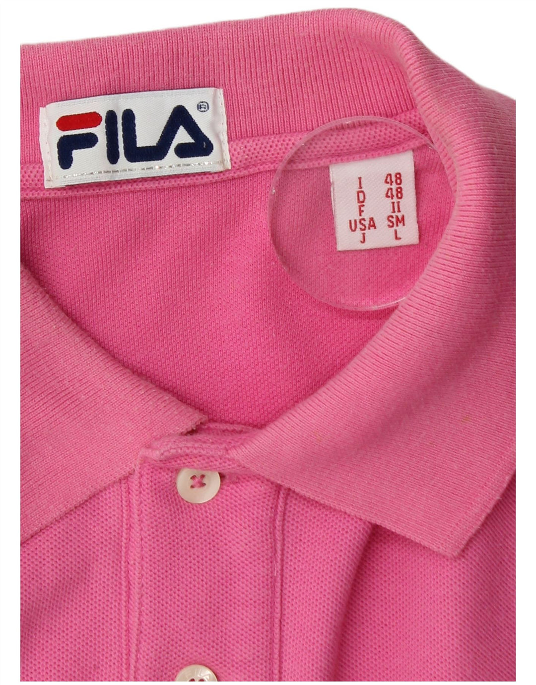 Fila muška polo majica IT 48 srednje ružičasti pamuk