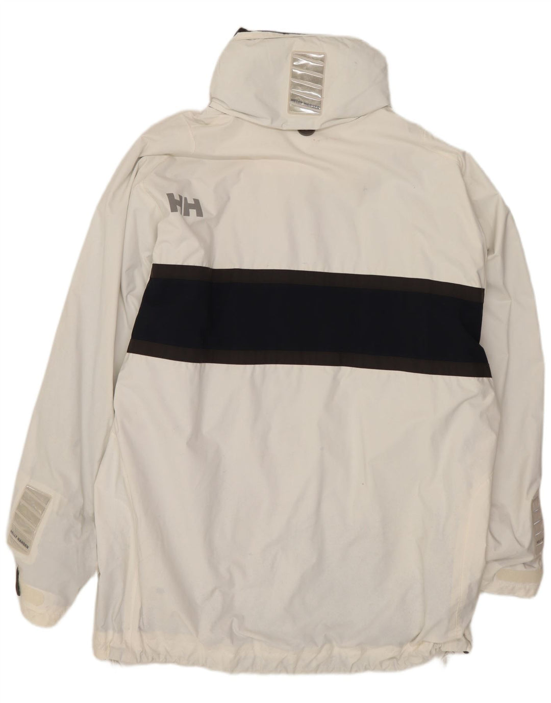 Helly Hansen muška kišna jakna s kapuljačom UK 40 Large White Colourblock