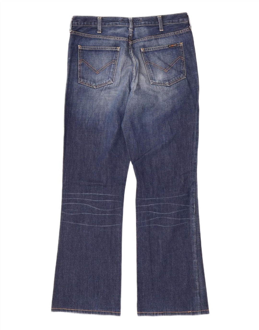Energie Mens New Morrison Bootcut Jeans W33 L32 Blue Classic