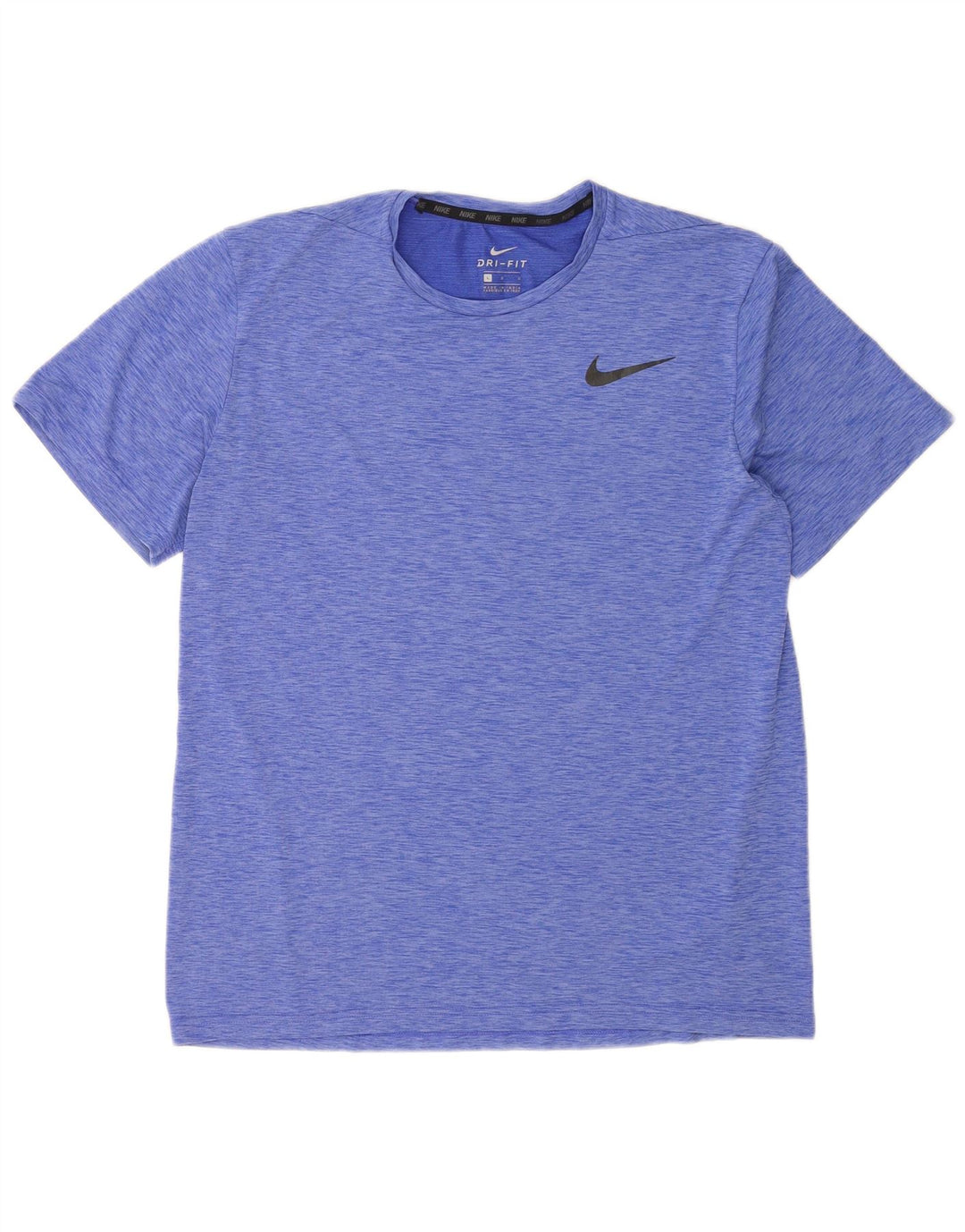 Nike Dri Fit majica s velikim plavim flekama od poliestera
