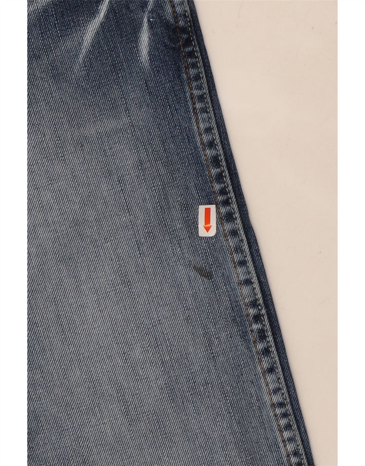 WRANGLER Muške traperice Dayton Bootcut W29 L34 Plavi pamuk