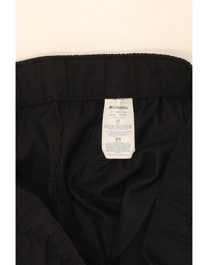 Columbia muške sportske kratke hlače veliki crni poliester